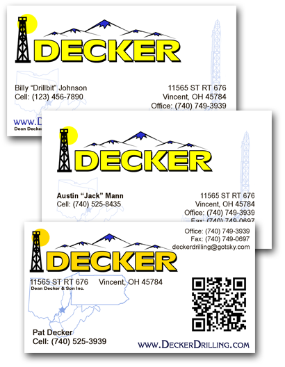 full-color corporate business cards, $79 per version, 1000 per box.