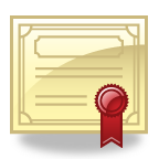 custom certificates printed by CrossTimber