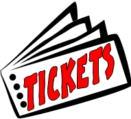 NUMBERED perforated tickets, custom printed