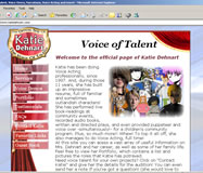Katie Dehnart's voiceover voices